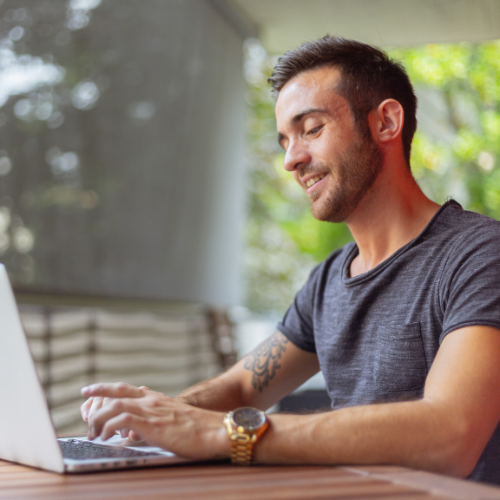 Browser window without ads